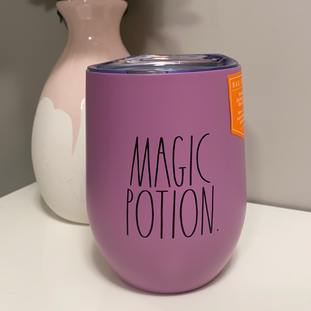 Rae Dunn Magic Potion Stainless Steel Wine Glass